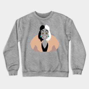 Cruella DeVille minimalist Crewneck Sweatshirt